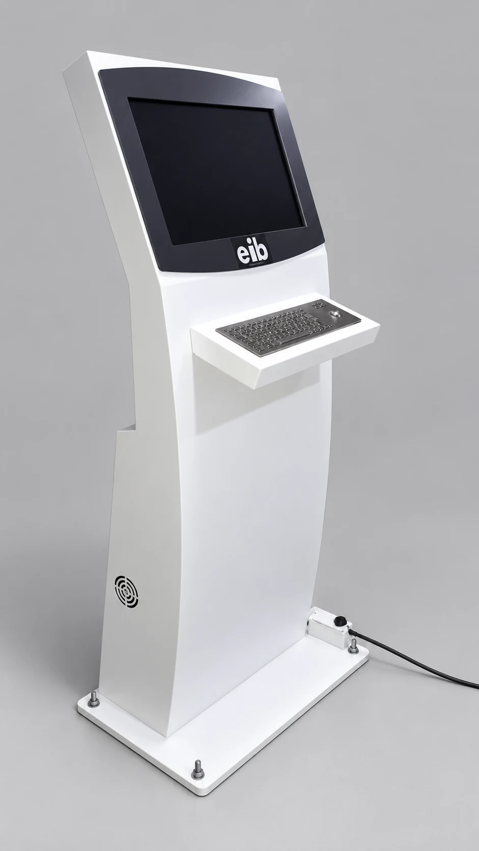 Completed industrial kiosk