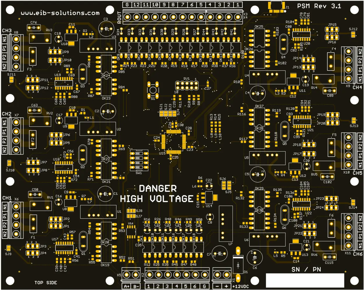 Online QC PCB front