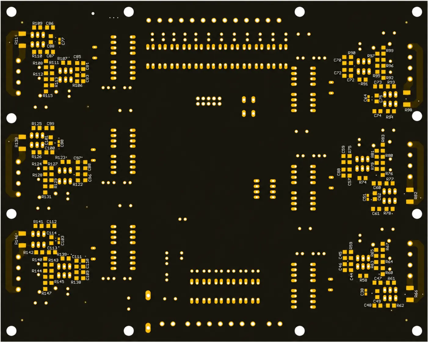 Online QC PCB rear