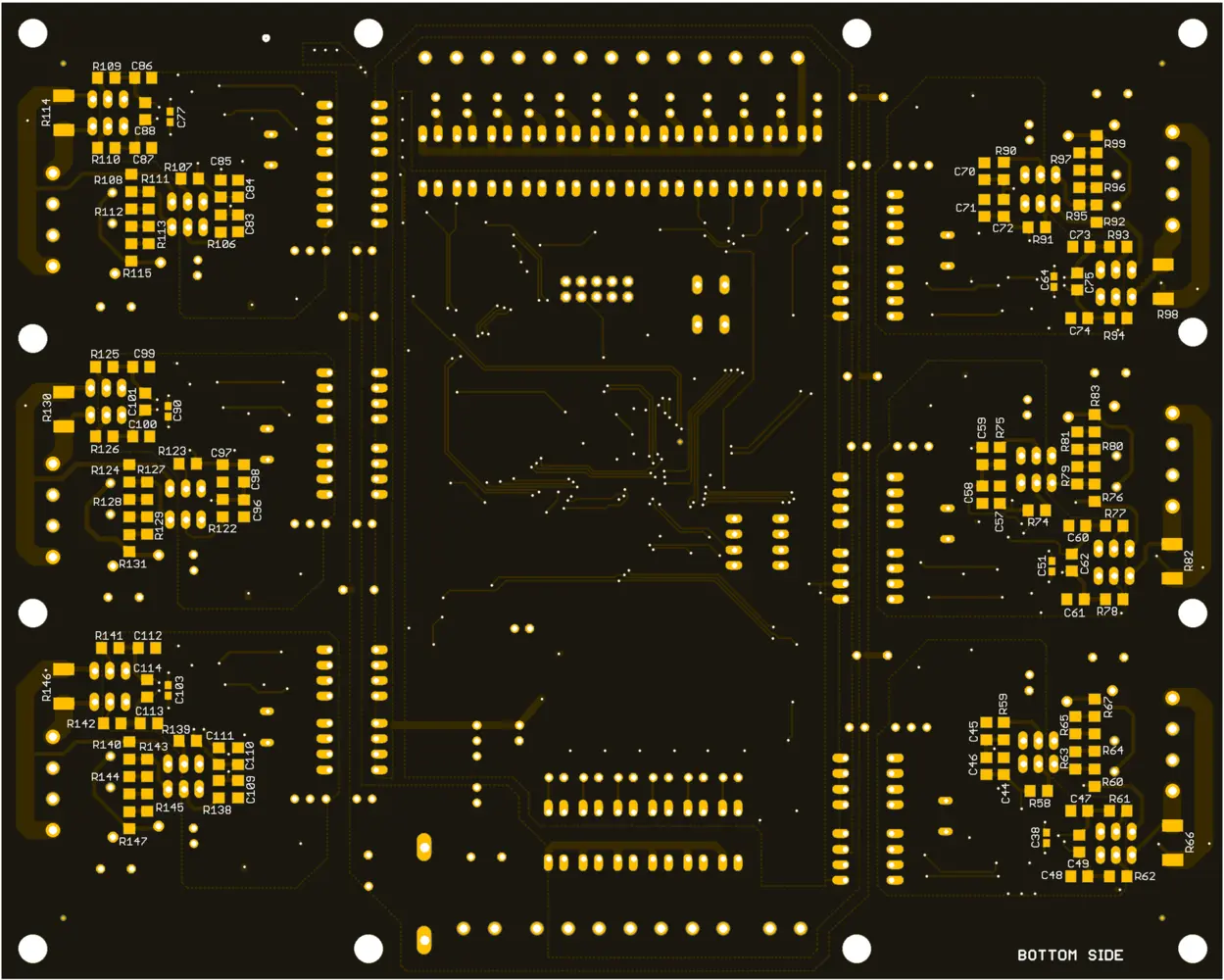 Online QC PCB rear