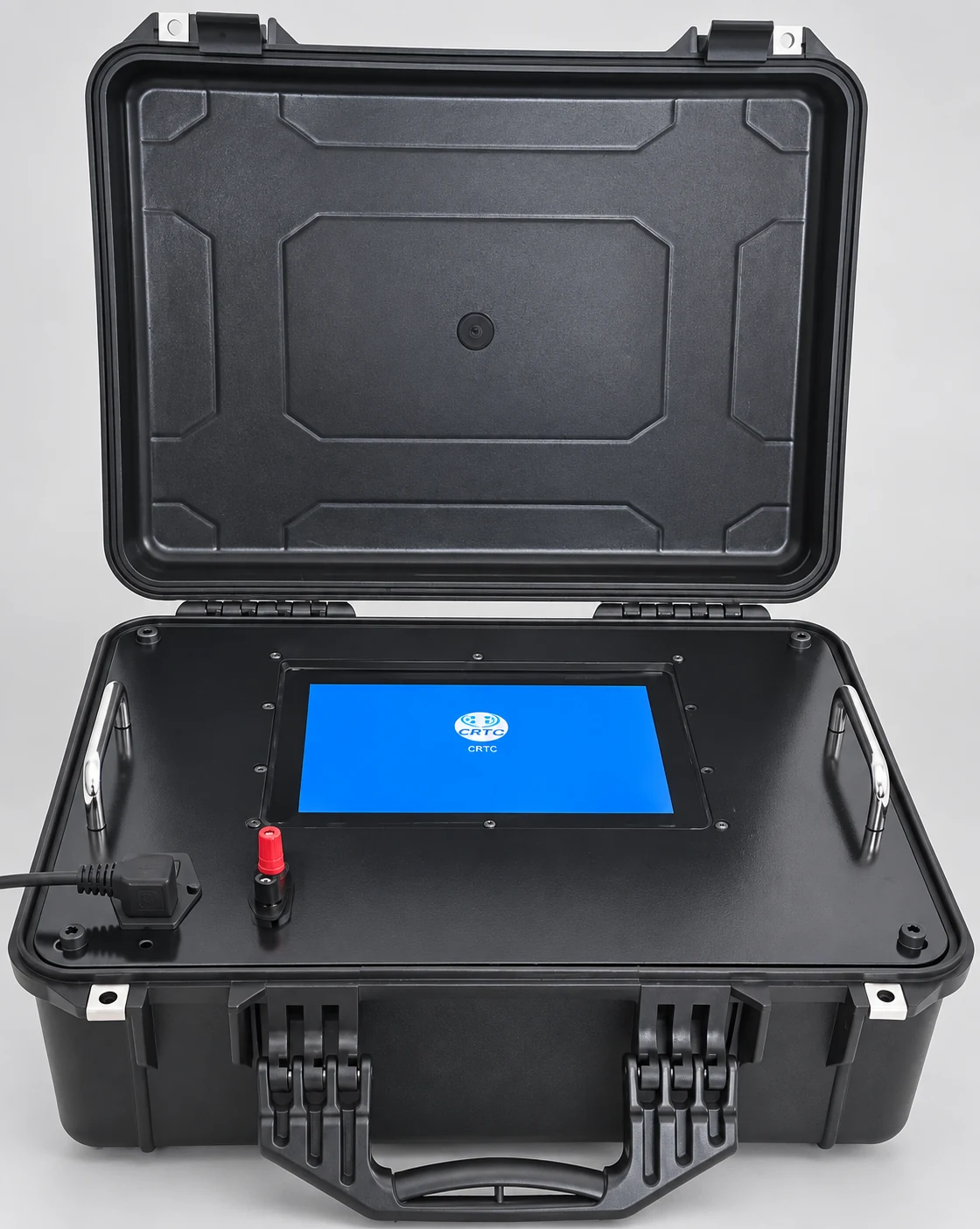 Protective case scope display